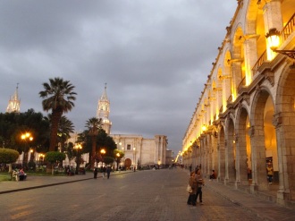 Arequipa has one of the most elegant main squares we have seen